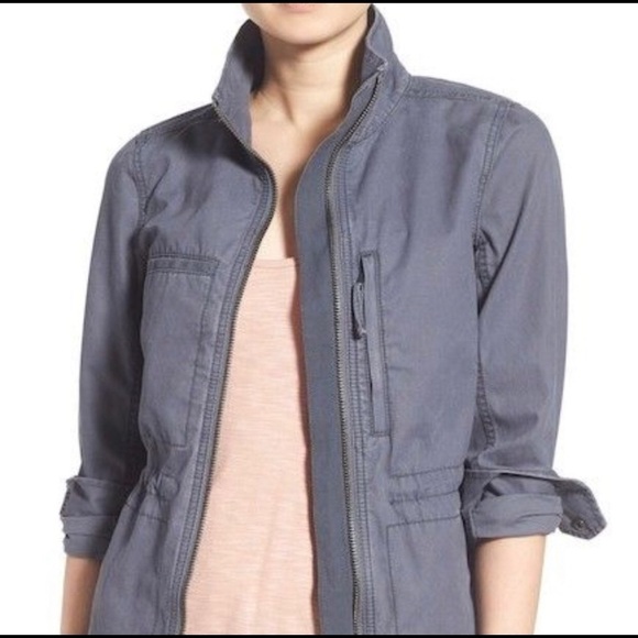 Madewell Fleet Utility Jacket XXSmall Blue Grey - Picture 1 of 16